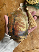 The Bookish Atelier - Autumn Reverie Foil Bookmark | Bookish Romantasy
