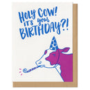Frog & Toad Press - Holy Cow! It's Your Birthday Greeting Card
