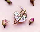 Alum and Ink - Cosmic Cat Enamel Pin