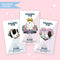 The Crowned Rabbit - Ice Cream Rabbit Enamel Pin