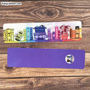 Kelly Latham Art - Rainbow Bookshelf Bookmark Colorful Bookstore Gift Item
