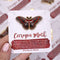 Botanical Bright - Cecropia Moth Enamel Pin