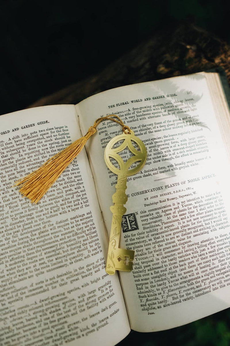 Fablewood Goods - Skeleton Key Metal Bookmark