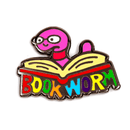 These Are Things - Bookworm Enamel Pin