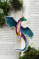The Bookish Atelier - The Mischievous Dragon Bookmark