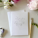 emily lex studio - Bouquets paintable watercolor notecard set