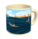 Unemployed Philosophers Guild - Shark! Heat-Changing Coffee Mug