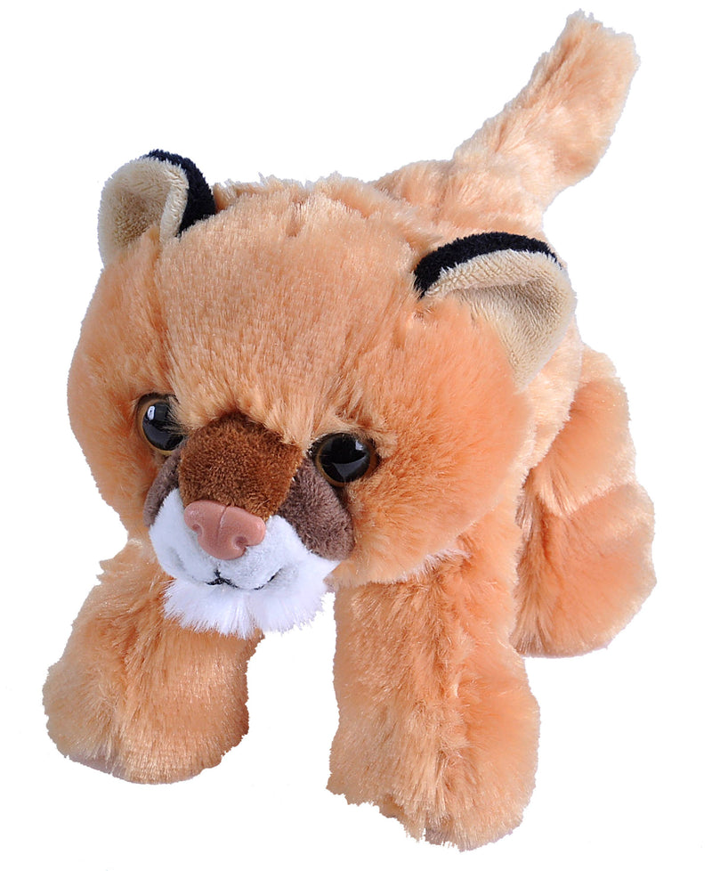 Wild Republic - Hug'Ems-Mini Mountain Lion Stuffed Animal 7"