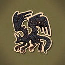 Pine Bones - Winged Star Coyote Durable & Weatherproof Sticker
