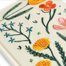 Three Potato Four - Embroidered Journal - Floral