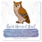 Botanical Bright - Great Horned Owl Enamel Pin