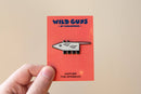Curlworks - Mother the Opossum - Wild Guys Enamel Pin