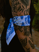 Pine Bones - Steller’s Jay & Moths – Eco-Friendly Cotton Bandana