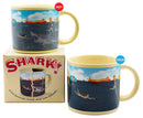 Unemployed Philosophers Guild - Shark! Heat-Changing Coffee Mug