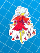 Natalie Andrewson - Goblin Girl with Demons Sticker