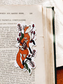 Fablewood Goods - Autumnal Fox | Vinyl Waterproof Sticker | 4"