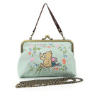 COMECO INC - Pooh and Piglet Kisslock Bag in Linen Blended Material