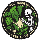 Wicked Clothes - 'Feel Alive' Enamel Pin: One Size