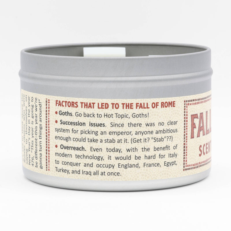 JD and Kate Industries - Fall of Rome Scented Candle