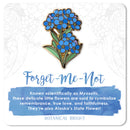 Botanical Bright - Forget-Me-Not Enamel Pin