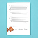 Humdrum Paper - Soon To Forget Notepad