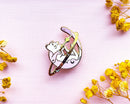 Alum and Ink - Cosmic Cat Enamel Pin