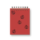 Ruff House Print Shop - Ladybug Mini Jotter Notebook