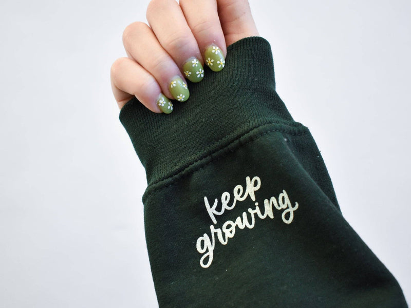 Keep Going Keep Growing Sweatshirt | Spring Apparel