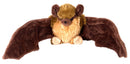 Wild Republic - CK-Mini Brown Bat Stuffed Animal - 8"