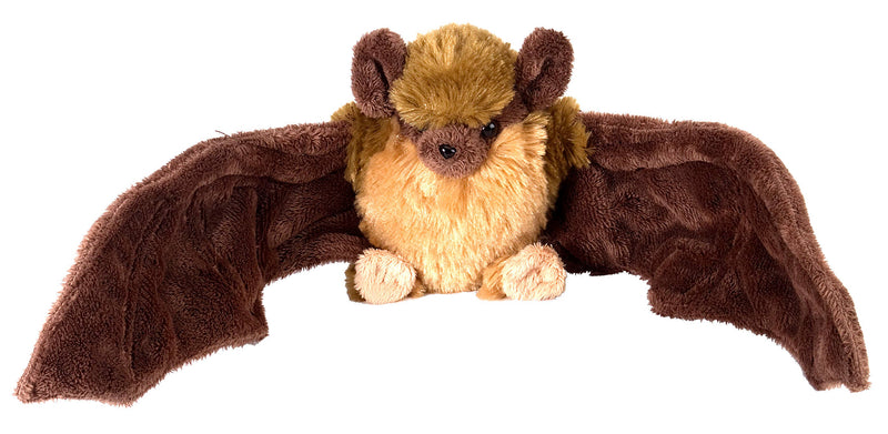 Wild Republic - CK-Mini Brown Bat Stuffed Animal - 8"