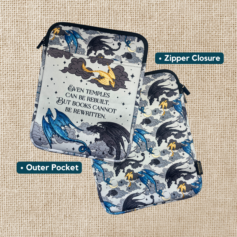 Kingdom of Threads - Dragon Trio Hardcover Book Sleeve | Fourth Wing