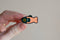 Curlworks - Fish Pin - Coral / Dark Green