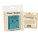 Fly Paper Products - The Great Catsby Cat Pun Vinyl Sticker