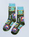 Idlewild Co. - Tinned Fish 100% Cotton Women's Crew Socks