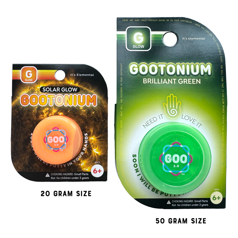 Copernicus Toys - Gootonium: Glowing Orange Solar Putty - 20g