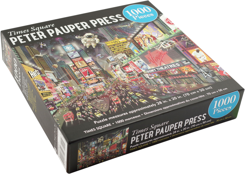 Peter Pauper Press - Times Square 1000 Piece Jigsaw Puzzle