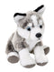 Wild Republic - Pocketkins-ECO-Dog Husky Stuffed Animal 5"