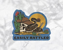 Cluster Funk Studio - Rattlesnake Cowboy: Easily Rattled Sticker