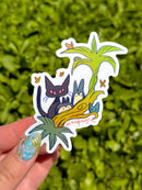 Natalie Andrewson - Set of 3 Demon Cats ~ Vinyl Stickers