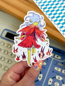 Natalie Andrewson - Goblin Girl with Demons Sticker