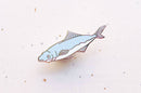 Alum and Ink - Alarmed Fish Enamel Pin