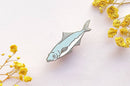 Alum and Ink - Alarmed Fish Enamel Pin
