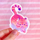 Rowan Kingsbury - Tiger and Mouse Vinyl Sticker