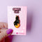 Glitter Punk - Fire Cat Enamel Pin