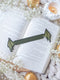 Meaggie Moos - 3D Dragon Wings Bookmark | Soft Touch: Black