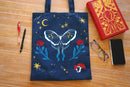 The Moonborn - Believe in Magic Witchy Luna Moth Tote Bag