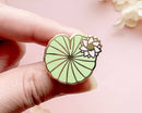 Alum and Ink - Mini Water Lily Pad Enamel Pin