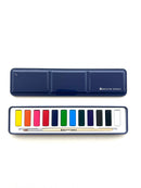 Breathe People - Watercolor Set- 12 Artist Grade Color Tin + Wood Paintbrush