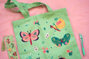 The Moonborn - Moths & Wildflowers Tote Bag