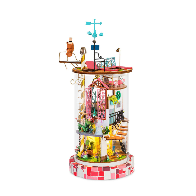 DS002, DIY Miniature House Kit: Bloomy House